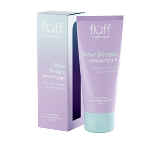 FLUFF IN YOUR SOUL REINIGUNGSGEL FÜR GESICHT MIT AMETHYST UND NIACINAMID 100ML