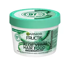 GARNIER FRUCTIS HAIR FOOD ALOE VERA FEUCHTIGKEITSMASKE FÜR HAARE 400ML 