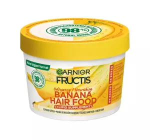 GARNIER FRUCTIS HAIR FOOD BANANA NÄHRENDE MASKE FÜR TROCKENES HAAR 400ML