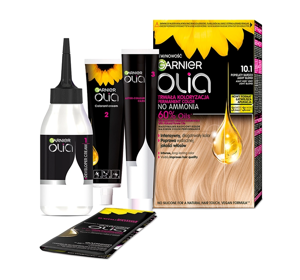 GARNIER OLIA PERMANENTE HAARFARBE OHNE AMMONIAK 10.1 ASCHGRAUES SEHR HELLES BLOND