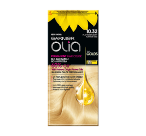 GARNIER OLIA PERMANENTE HAARFARBE OHNE AMMONIAK 10.32 PLATIN-GOLD