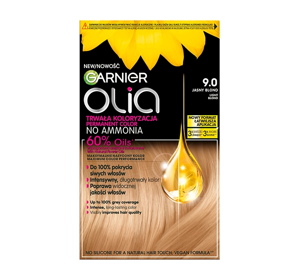 GARNIER OLIA PERMANENTE HAARFARBE OHNE AMMONIAK 9.0 HELLBLOND