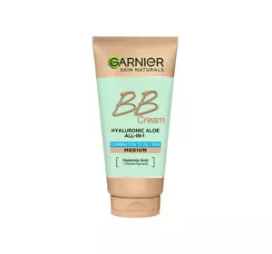 GARNIER SKIN NATURALS HYALURONIC ALOE ALL-IN-1 FEUCHTIGKEITSSPENDENDE BB CREME MEDIUM FÜR FETTIGE UND GEMISCHTE HAUT 50ML