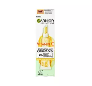 GARNIER SKIN NATURALS VITAMIN C AUFHELLENDE AUGENCREME 15ML