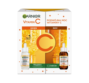 GARNIER VITAMIN C GESCHENKSET SERUM FÜR TAG + FÜR NACHT