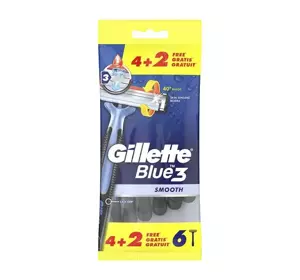 GILLETTE BLUE 3 EINWEGRASIERER 6 STÜCK