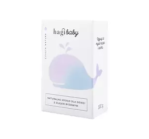 HAGI BABY NATÜRLICHE KINDERSEIFE MIT REISÖL 100G