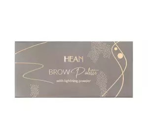 HEAN BROW PALETTE AUGENBRAUENPALETTE MIT AUFHELLENDEM LIDSCHATTEN 02 6G