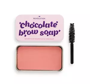 I HEART REVOLUTION CHOCOLATE BROW SOAP TRANSPARENTE AUGENBRAUENSEIFE MIT BÜRSTE 10G