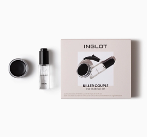 INGLOT KILLER COUPLE SET FÜR AUGEN MAKE UP DURALINE + AMC EYELINER 77