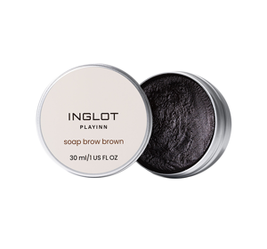 INGLOT PLAYINN SOAP BROW AUGENBRAUENSEIFE BROWN 30ML