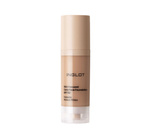 INGLOT SKIN FOCUSED CARE FACE FOUNDATION PFLEGENDES MAKE UP 312 TAN ROSE 30ML