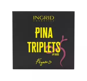 INGRID X FAGATA SET MIT LIPGLOSSEN PINA TRIPLETS 3X4ML