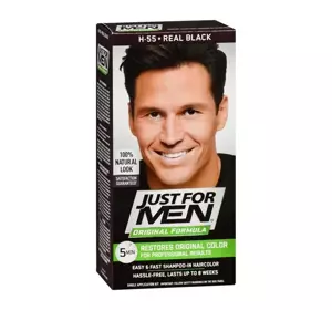 Just For Men Tonungsshampoo H 55 Real Black