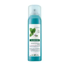 KLORANE ENTGIFTENDES TROCKENSHAMPOO MIT BIO WASSERMINZE 150ML