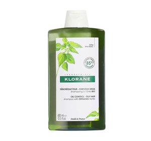 KLORANE SEBOREGULIERENDES SHAMPOO MIT BIO-BRENNNESSEL FÜR FETTIGES HAAR 400ML