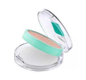 LAMEL CLEAR FACE COMPACT POWDER ANTIBAKTERIELLES GEPRESSTES PUDER 401 LIGHT NATURAL 6G