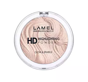 LAMEL HD HIGHLIGHTING POWDER HIGHLIGHTER 402 WARM 12G