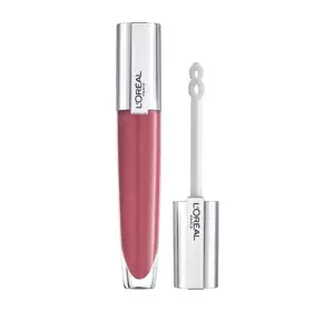 LOREAL BRILLIANT SIGNATURE PLUMP-IN-GLOSS LIPGLOSS 412 I HEIGHTEN 7ML