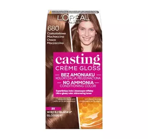 LOREAL CASTING CREME GLOSS HAARFARBE 680 SCHOKOLADEN-MOCHACCINO