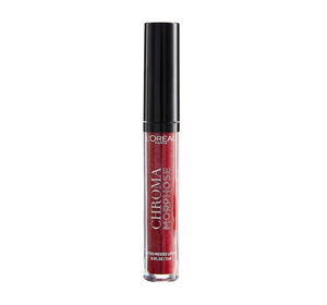 LOREAL CHROMA MORPHOSE GLITTER PRESSED LIPSTICK GLITZER-LIPGLOSS 03 NIGHT VIPER 3ML