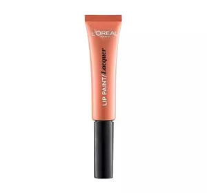 LOREAL LIP PAINT LACQUER LIPGLOSS 101 GONE WITH THE NUDE 8ML