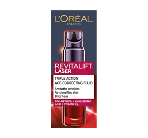 LOREAL REVITALIFT LASER ANTI AGING FLUID MIT PRO-RETINOL 30ML