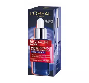 LOREAL REVITALIFT LASER NACHTSERUM MIT REINEM RETINOL 30ML