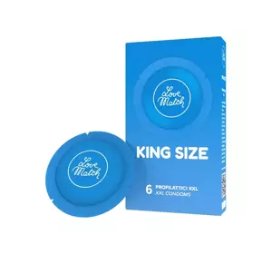 LOVE MATCH KING SIZE KONDOME 6 STÜCK