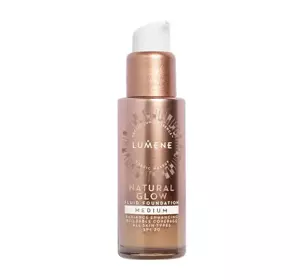 LUMENE NATURAL GLOW FLUID FOUNDATION GRUNDIERUNG MEDIUM 30ML