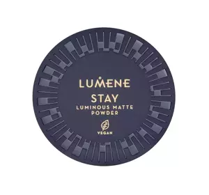 LUMENE STAY LUMINOUS MATTE POWDER MATTES GEPRESSTES PUDER 2 10G