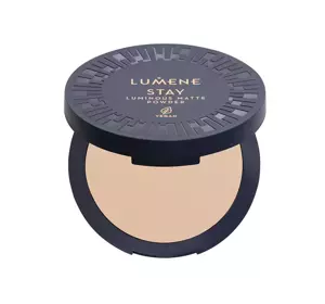 LUMENE STAY LUMINOUS MATTE POWDER MATTES GEPRESSTES PUDER 2 10G