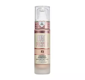 MAKEUP REVOLUTION IRL FILTER LANG ANHALTENDE FOUNDATION F3 23ML