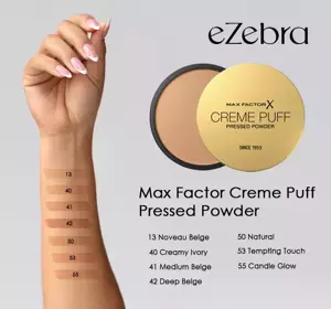 MAX FACTOR CREME PUFF PUDER 50 NATURAL 14G