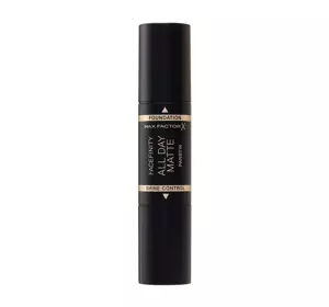 MAX FACTOR FACEFINITY ALL DAY MATTE PANSTIK 2IN1 STIFT-FOUNDATION UND BASIS 76 WARM GOLDEN 11G