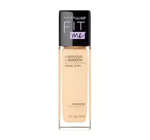 MAYBELLINE FIT ME LUMINOUS + SMOOTH FOUNDATION 118 LIGHT BEIGE 30ML