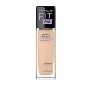 MAYBELLINE FIT ME LUMINOUS + SMOOTH FOUNDATION 120 CLASSIC IVORY 30ML