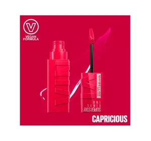 MAYBELLINE SUPERSTAY VINYL INK LIPPENSTIFT 45 CAPRICIOUS 4,2ML