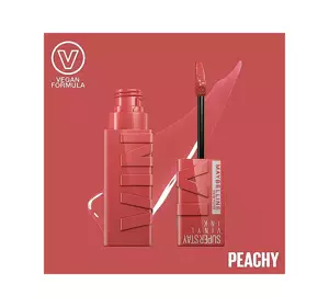 MAYBELLINE SUPERSTAY VINYL INK VINYL-LIPPENSTIFT 15 PEACHY 4,2ML