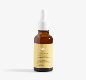 MIYA COSMETICS BEAUTY.LAB SERUM FÜR GESICHT MIT VITAMIN C FÜR AUSGEGLICHENES HAUTKOLORIT 30ML