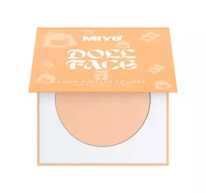 MIYO DOLL FACE SATIN GEPRESSTER PUDER FÜR GESICHT 02 PRINCESS 7G