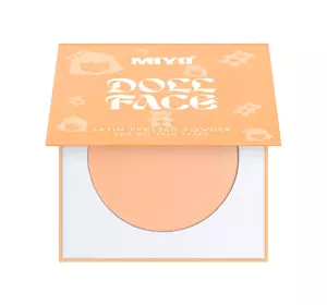 MIYO DOLL FACE SATIN GEPRESSTER PUDER FÜR GESICHT 03 BALLERINA 7G