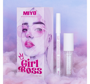 MIYO X OLUCZKA GIRL BOSS LIPPENKOSMETIKSET LIPGLOSS + LIPLINER