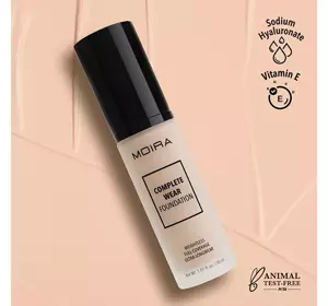 MOIRA COMPLETE WEAR FOUNDATION 250 NATURAL BUFF 30ML