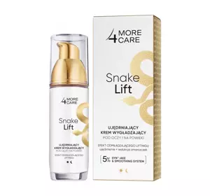 MORE4CARE SNAKE LIFT STRAFFENDE GLÄTTUNGSCREME UNTER AUGEN UND AUF AUGENLIDER 35ML