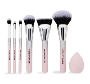 Makeup Revolution Glam Up Brush Schwamm + Make-up-Set