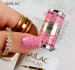 NAILAC GLAMMY BASE KAUTSCHUKBASIS PINK 7ML