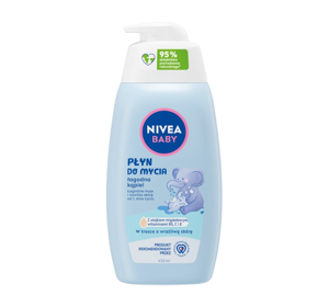 NIVEA BABY BADEGEL MILDES BAD FÜR KINDER MIT PUMPE 450ML