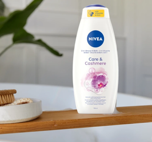 NIVEA CARE & CASHMERE DUSCHGEL 750ML