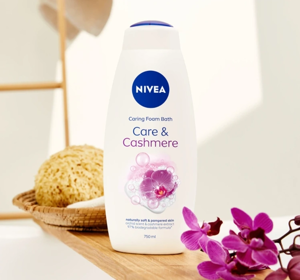 NIVEA CARE & CASHMERE DUSCHGEL 750ML